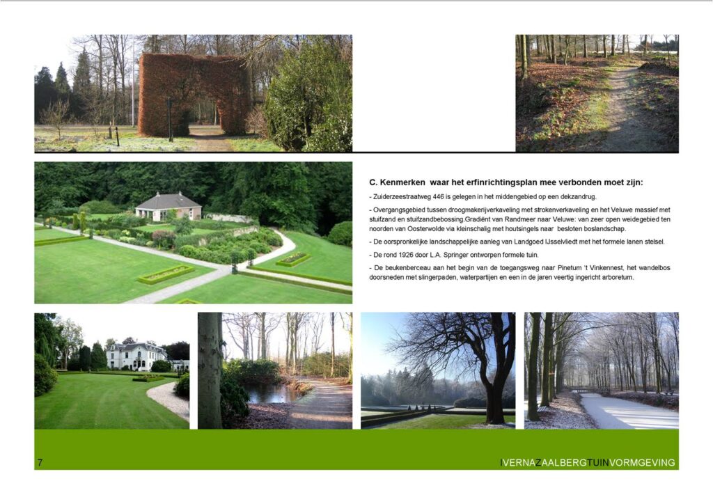voorstudie tuin en landschap architectuur boerenerf landgoed tuinontwerp IJsselvliedt